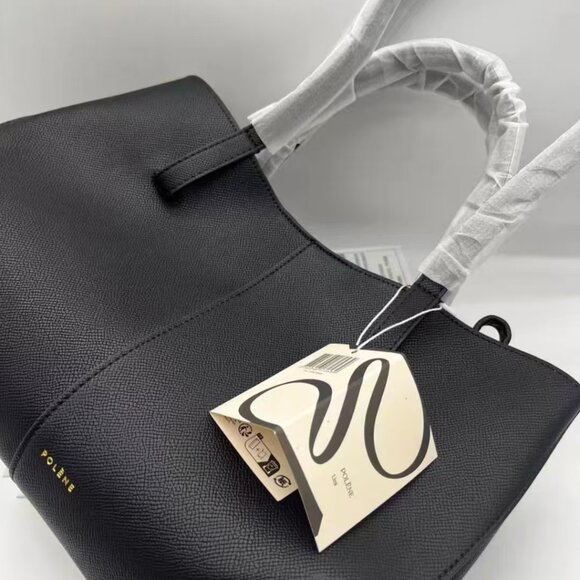 Polene pleated tote bag - Picture 4 of 5